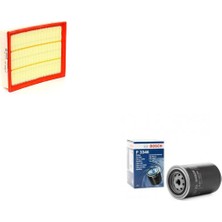 Bosch Filtre Bakım Seti Skoda Superb 1.8 T 2003-2005 Hava + Yağ Filtre