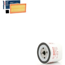 Bosch Filtre Bakım Seti Ford Transit Connect 1.8 Dı Dizel 75 Beygir 2002-2005 Hava + Yağ Filtre