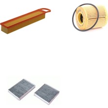 Bosch Filtre Bakım Seti Peugeot 207 1.6 Benzinli 120 Beygir Hava + Yağ F. + Polen Filtre Sardes