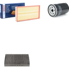 Bosch Filtre Bakım Seti Seat Leon 1.8 1999-2006 Benzinli Hava + Yağ F. + Polen Filtre Bosch