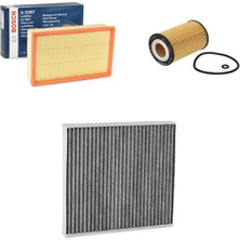 Bosch Filtre Bakım Seti Audi A3 1.6 Tdı Dizel 2013+ Hava + Yağ F. + Polen Filtre Sardes