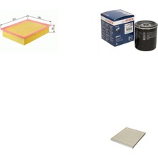 Bosch Filtre Bakım Seti Opel Omega B 2.0 2.2 2.5 Benzin Hava + Yağ F. + Polen Filtre Sardes