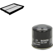 Bosch Filtre Bakım Seti Chevrolet Spark 0.8 Hava + Yağ Filtre