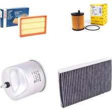 Bosch Filtre Bakım Seti Citroen Ds Ds4 4 1.6 E-Hdi Dizel 2010-2015 Hava + Yağ F + Yakıt F. + Polen Bosch