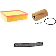 Bosch Filtre Bakım Seti Bmw 3 Serisi E46 316I 105 Beygir 1998-2002 Hava + Yağ Filtre