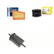 Bosch Filtre Bakım Seti Renault Laguna I 2.0 F9R Motor 1993-2001 Hava + Yağ F. + Yakıt Filtre Bosch