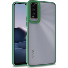 Vivo Y20 Uyumlu Kılıf Zore Flora Kapak
