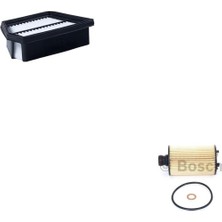 Bosch Filtre Bakım Seti Ssangyong Korando 2.0 Dizel 2008-2011 Hava + Yağ Filtre