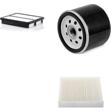 Bosch Filtre Bakım Seti Ssangyong Tivoli 1.6 Benzin 128 Beygir 2015-2019 Hava + Yağ F. + Polen Filtre Sardes