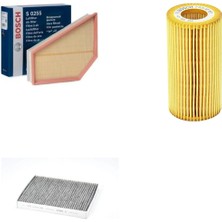 Bosch Filtre Bakım Seti Volvo C70 Iı 2.0 D4 Dizel 177 Beygir Hava + Yağ F. + Polen Filtre Sardes