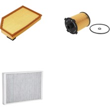 Bosch Filtre Bakım Seti Volvo S60 Iı 2.0 Dizel 190 Beygir 2015+ Hava + Yağ F. + Polen Filtre Sardes