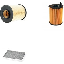 Bosch Filtre Bakım Seti Volvo V50 1.6 Dizel 2007-2010 110 Beygir Hava + Yağ F. + Polen Filtre Sardes