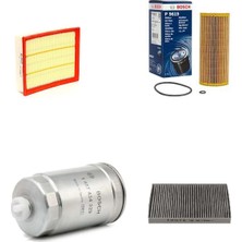 Bosch Filtre Bakım Seti Volkswagen Passat 1.9 Tdı Dizel 2001 Model Hava + Yağ F + Yakıt F. + Polen Bosch
