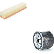 Bosch Filtre Bakım Seti Dacia Logan 1.5 Dcı Dizel 2008-2015 Hava + Yağ Filtre