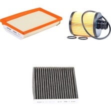 Bosch Filtre Bakım Seti Fiat Egea 1.6 Dizel Euro6 Mtj Multijet Hava + Yağ F. + Polen Filtre Sardes