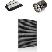Bosch Filtre Bakım Seti Honda Cıvıc 1.6 2006-2016 Benzinli Hava + Yağ F. + Polen Filtre Sardes