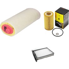 Bosch Filtre Bakım Seti Land Rover Freelander 2.0 Dizel 112 Beygir 2000-2007 Hava + Yağ F. + Polen Filtre Sardes