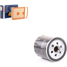 Bosch Filtre Bakım Seti Skoda Fabia 1.4 Tdı Dizel 2015+ Hava + Yağ Filtre