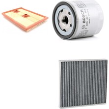 Bosch Filtre Bakım Seti Skoda Kodiaq 1.4 Tsı Benzin 2017+ Ns7 Nv7 Hava + Yağ F. + Polen Filtre Bosch