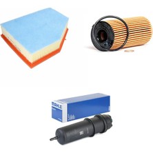 Bosch Filtre Bakım Seti Bmw 5 Serisi F90 G30 G31 520 D Dizel 2017+ Hava + Yağ F. + Yakıt Filtre Mahle