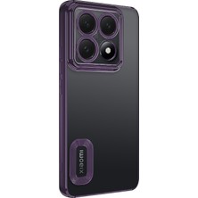 Xiaomi 14T Pro Uyumlu Kılıf Kamera Korumalı Logo Gösteren Zore Omega Kapak