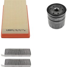 Bosch Filtre Bakım Seti Peugeot 3008 1.2 Puretech 2017+ 130 Beygir Hava + Yağ F. + Polen Filtre Sardes