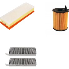 Bosch Filtre Bakım Seti Peugeot 3008 1.6 Hdi 110 Beygir Dizel 2009-2012 Hava + Yağ F. + Polen Filtre Bosch