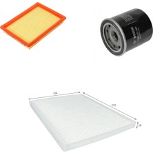 Bosch Filtre Bakım Seti Nissan Note 1.2 2013-2014 Hava + Yağ F. + Polen Filtre Sardes