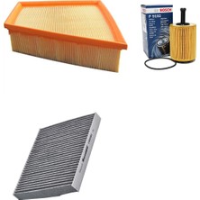Bosch Filtre Bakım Seti Skoda Fabia 1.4 Tdı 2003-2008 Dizel Amf Motor Hava + Yağ F. + Polen Filtre Bosch
