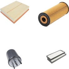 Bosch Filtre Bakım Seti Ssangyong Rodius 2.7 Xdı Dizel 2007-2012 Hava + Yağ F + Yakıt F. + Polen Blueprint