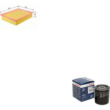 Bosch Filtre Bakım Seti Opel Astra F 2.0 Benzin 1991-1998 Hava + Yağ Filtre