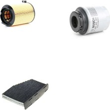 Bosch Filtre Bakım Seti Volkswagen Jetta 4 1.4 Tsı 2011-2015 Hava + Yağ F. + Polen Filtre Sardes