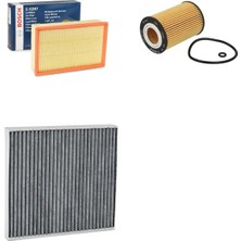Bosch Filtre Bakım Seti Volkswagen Passat 1.6 Tdı Dizel 2015-2018 Hava + Yağ F. + Polen Filtre Sardes