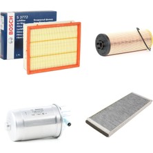 Bosch Filtre Bakım Seti Volkswagen Passat 2.5 Tdı Dizel 1996-2001 Hava + Yağ F + Yakıt F. + Polen Sardes