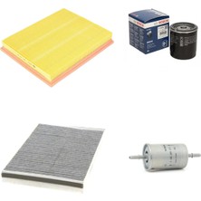 Bosch Filtre Bakım Seti Opel Astra G 1.6 1999-2005 Benzinli Hava + Yağ F + Yakıt F. + Polen Sardes