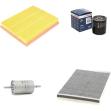 Bosch Filtre Bakım Seti Opel Astra G 2.0 Benzin 1999-2004 Hava + Yağ F + Yakıt F. + Polen Sardes