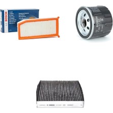Bosch Filtre Bakım Seti Dacia Sandero Iı 1.0 Benzinli 2017+ 75 Beygir Hava + Yağ F. + Polen Filtre Bosch