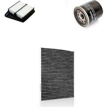 Filtre Bakım Seti Honda Accord 2.0 2009-2015 156 Beygir Hava + Yağ F. + Polen Filtre Bosch