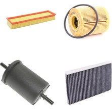 Bosch Filtre Bakım Seti Citroen C4 1.4 16V Benzinli 2005-2011 90 Beygir Hava + Yağ F + Yakıt F. + Polen Sardes