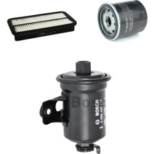 Bosch Filtre Bakım Seti Toyota Corolla 1.6 105 Beygir 1990-1993 Benzinli Hava + Yağ F. + Yakıt Filtre Bosch