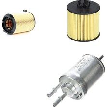 Bosch Filtre Bakım Seti Volkswagen Jetta 1.4 Tsı 2007-2008 122 Beygir Caxa Motor Hava + Yağ F. + Yakıt Filtre Bosch
