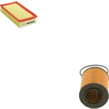 Bosch Filtre Bakım Seti Bmw X5 E53 3.0 I Benzin 2000-2006 Hava + Yağ Filtre