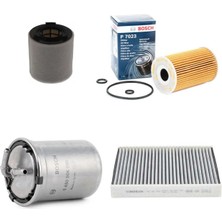Bosch Filtre Bakım Seti Seat Toledo 1.6 Tdı 2015-2016 Hava + Yağ F + Yakıt F. + Polen Bosch