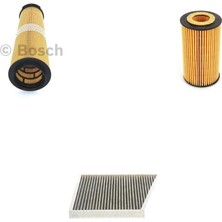 Bosch Filtre Bakım Seti Mercedes E200 Cdı W211 2002-2007 Dizel Hava + Yağ F. + Polen Filtre Sardes