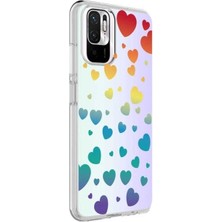 Xiaomi Redmi Note 10 Uyumlu Kılıf Zore M-Blue Desenli Kapak