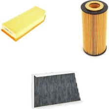 Bosch Filtre Bakım Seti Mercedes Clk 270 Cdı C209 2003-2009 Dizel Hava + Yağ F. + Polen Filtre Bosch