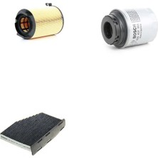 Bosch Filtre Bakım Seti Skoda Octavia 1.4 Tsı 2010-2012 Hava + Yağ F. + Polen Filtre Bosch