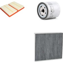 Bosch Filtre Bakım Seti Audi Q2 1.0 3.0 Tfsı 2016+ Benzin Hava + Yağ F. + Polen Filtre Sardes