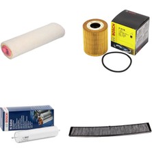 Bosch Filtre Bakım Seti Bmw 3 Serisi E46 330 D Dizel 204 Beygir 1998-2004 Hava + Yağ F + Yakıt F. + Polen Sardes