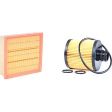 Bosch Filtre Bakım Seti Alfa Romeo Mito 1.6 Jtd Dizel Start Stoplu Araçlar Hava + Yağ Filtre